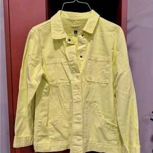 Universal Thread Yellow Utility Jacket Lightweight Casual